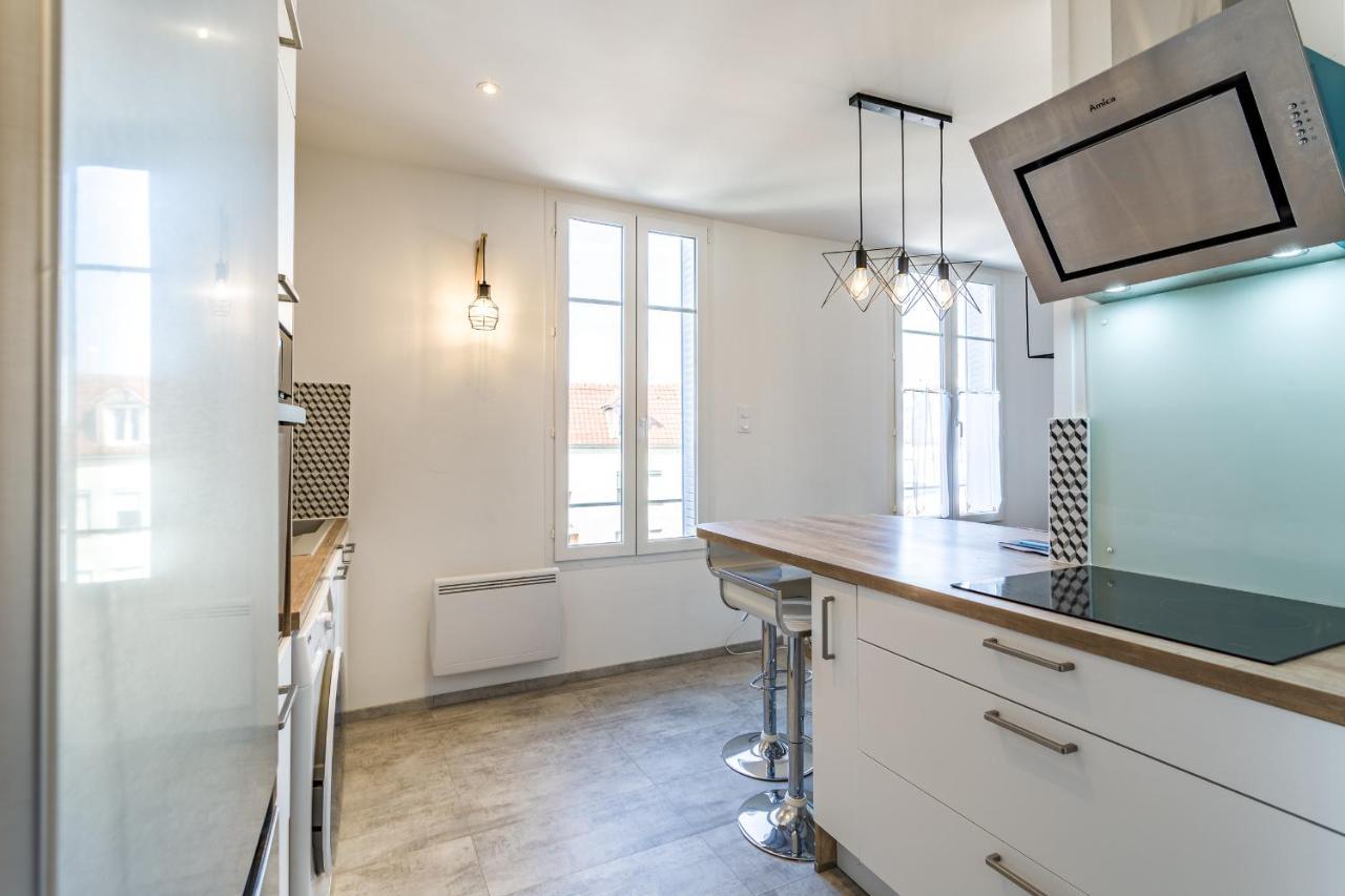 Appartement "Le Preize" - Centre Ville - Garage Prive Troyes Eksteriør bilde